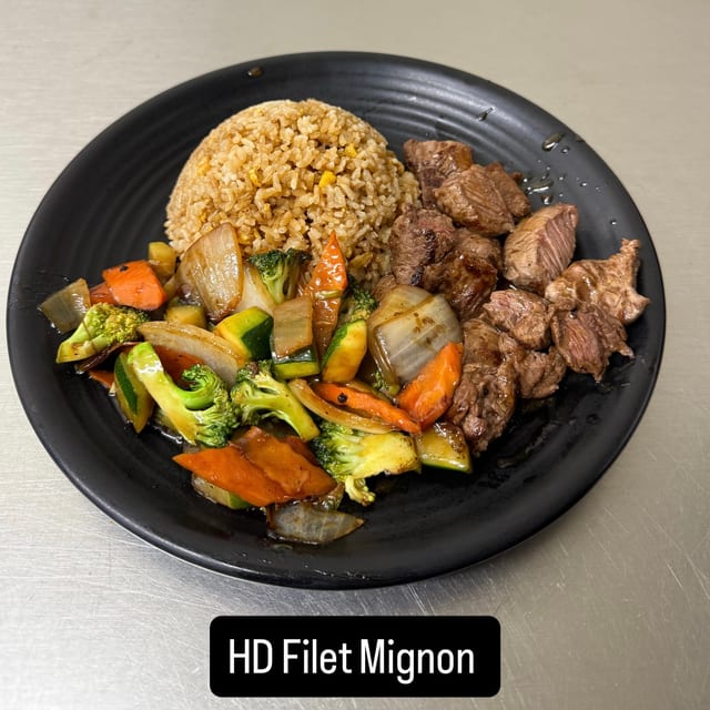HD10. Hibachi Filet Mignon.