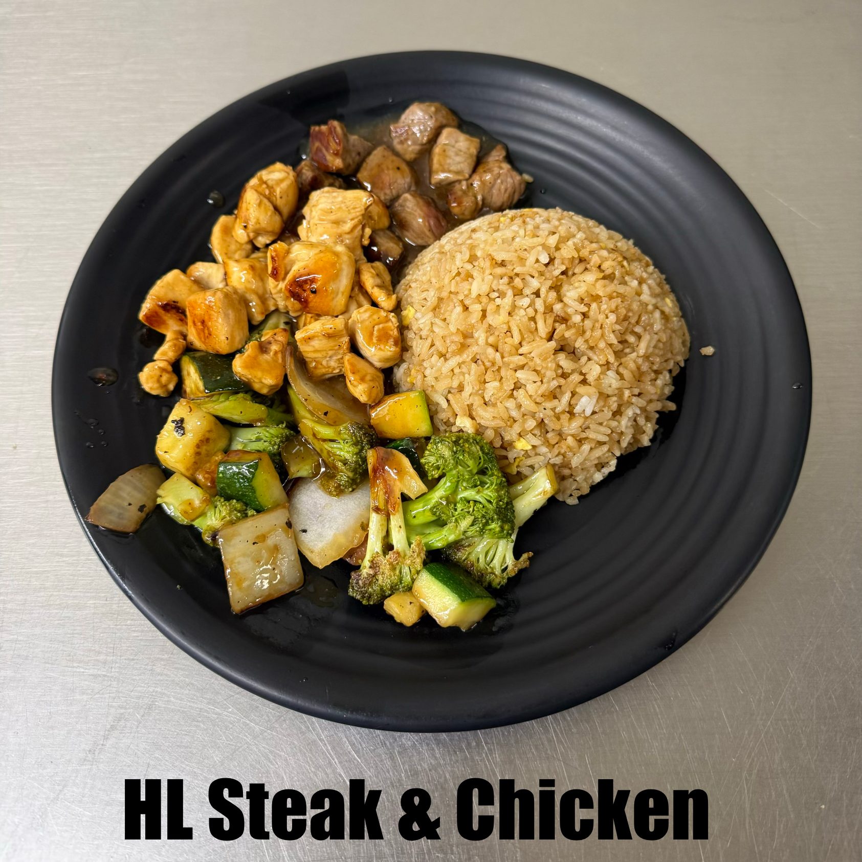HL9. Hibachi Steak & Chicken.