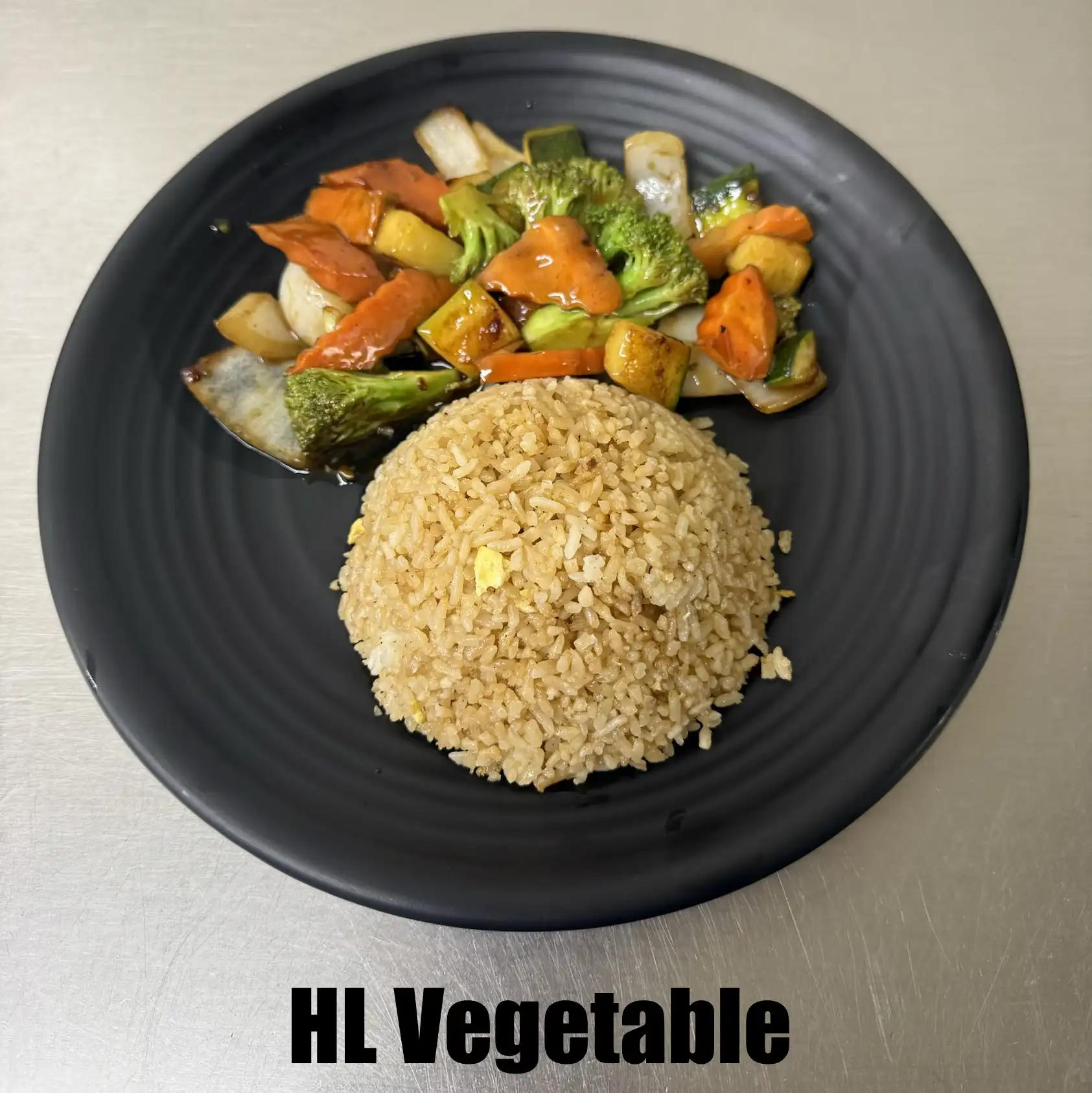 HL1. Hibachi Vegetables.
