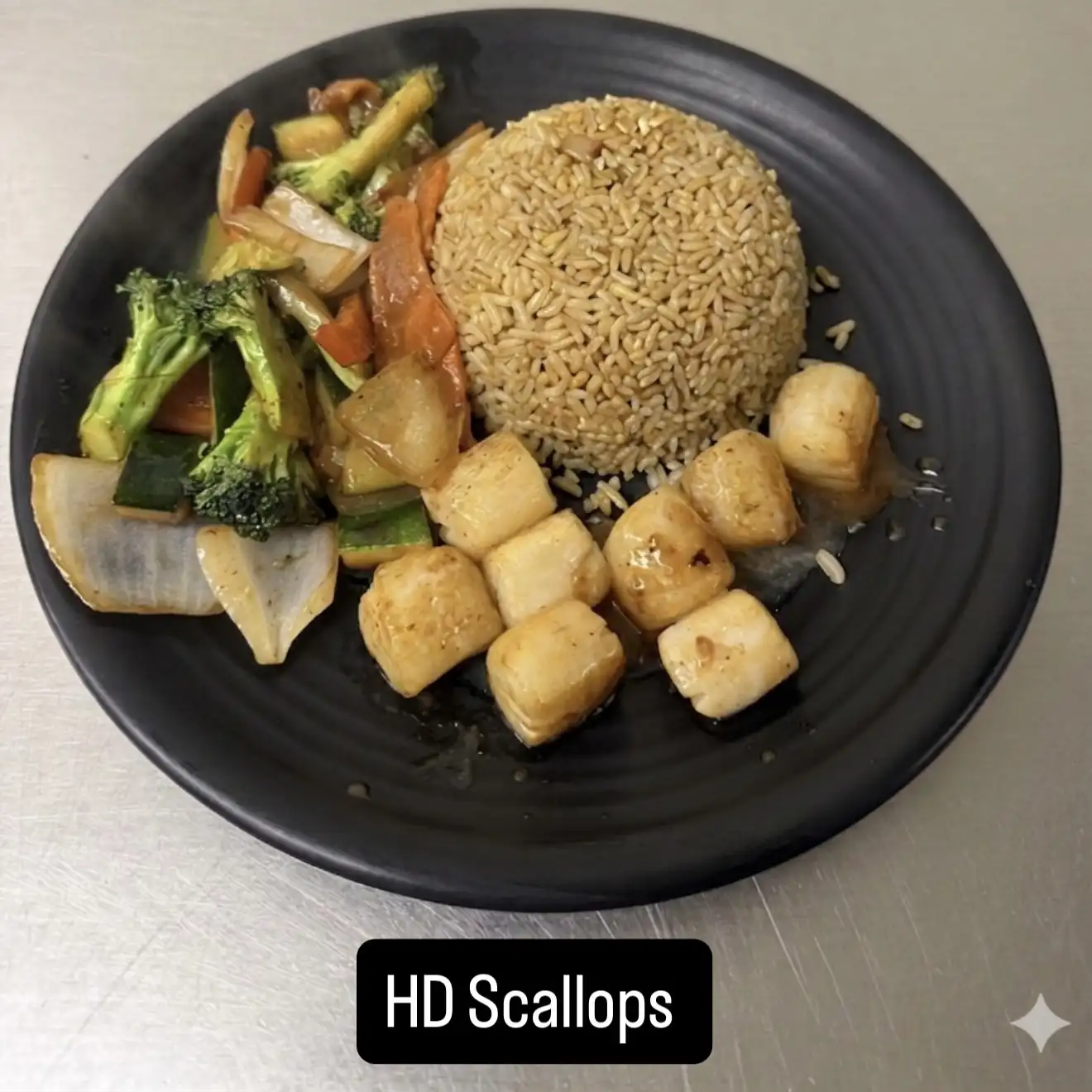 HD4. Hibachi Scallop.