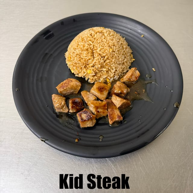 K2. Kid Hibachi Steak.