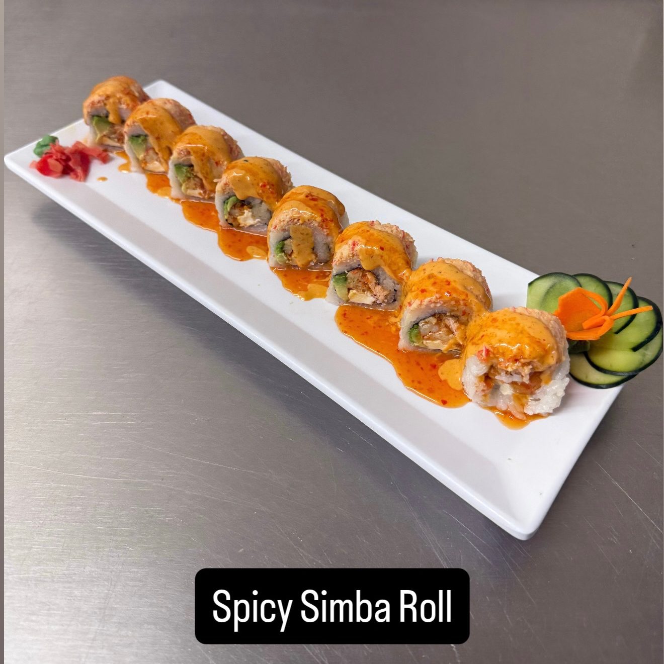 Spicy Simba Roll.