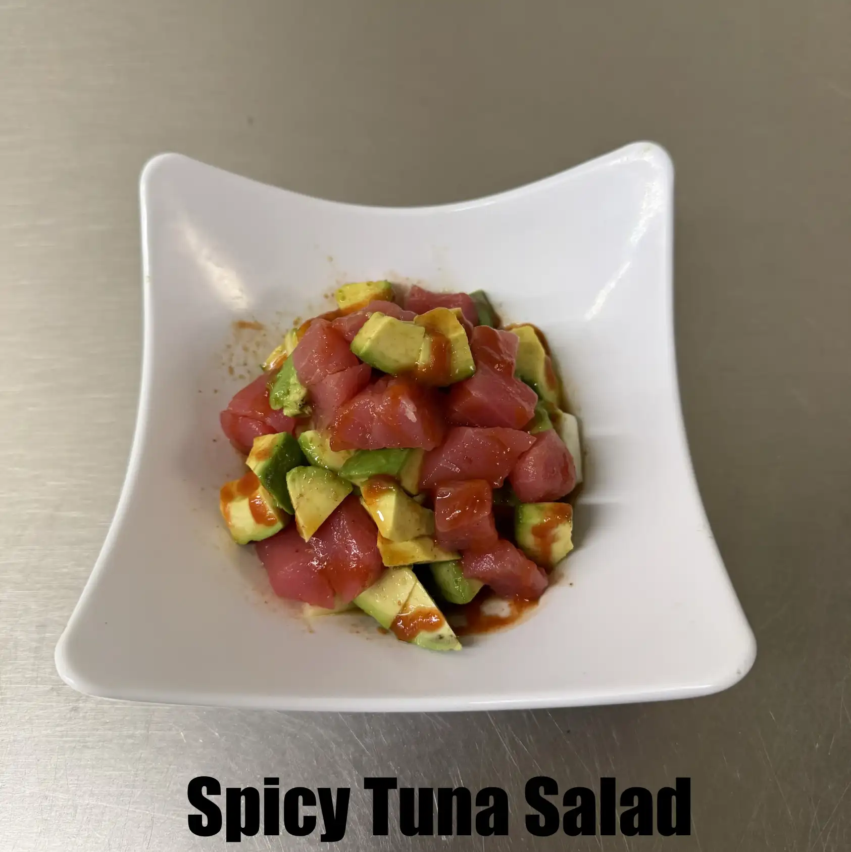 Spicy Tuna Salad.