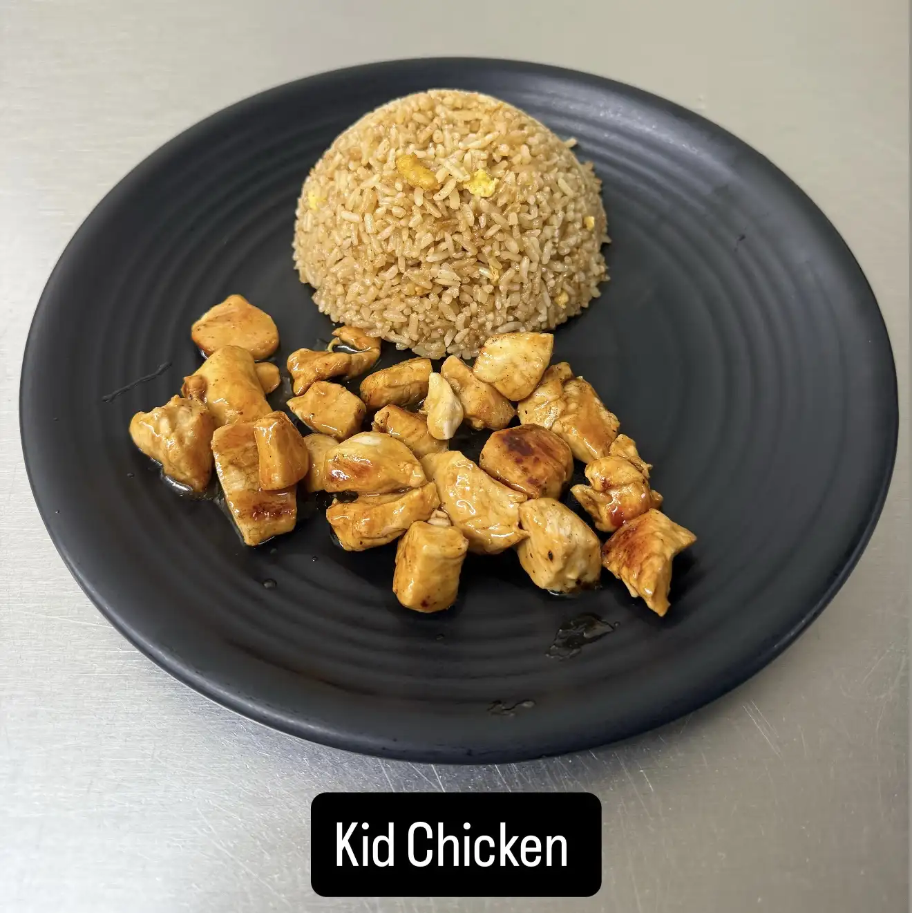 K1. Kid Hibachi Chicken.