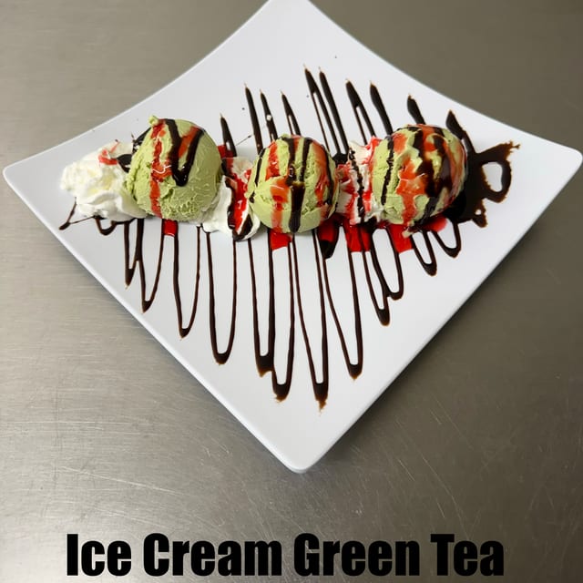 D2. Green Tea Ice Cream.