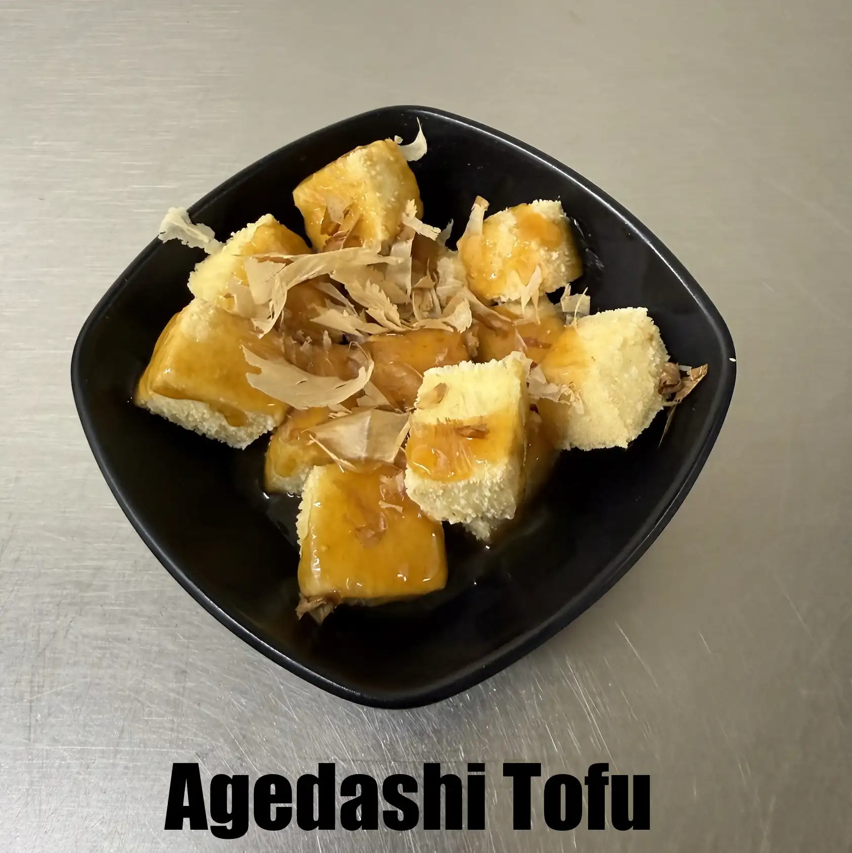 A6. Agedashi Tofu.