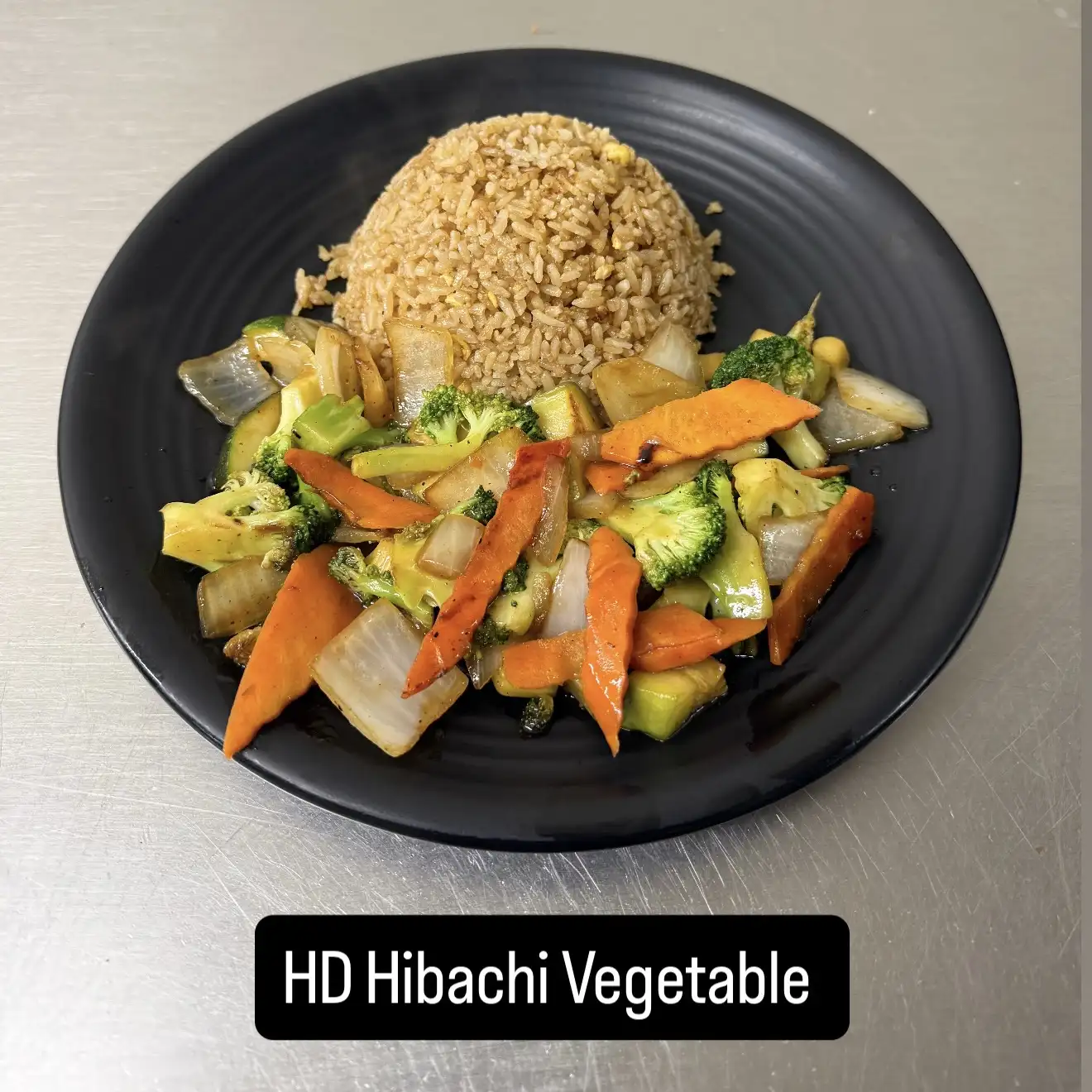 HD1. Hibachi Vegetable.