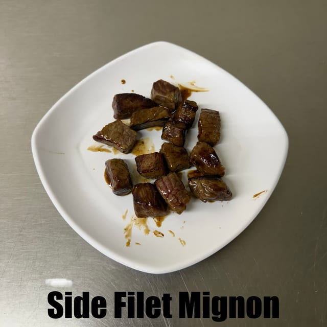 Side Filet Mignon.
